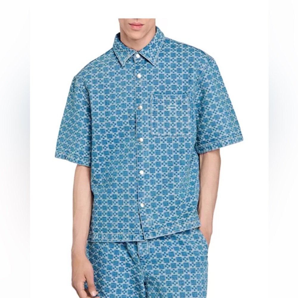 Sandro
Cross Denim Shirt